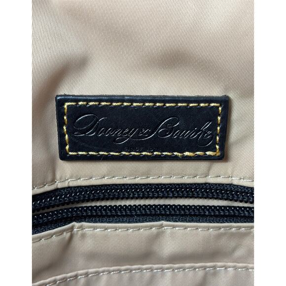 Dooney & Bourke Large Two Pocket Satchel Crossbody Nylon Bag Black Old Money - Picture 16 of 16